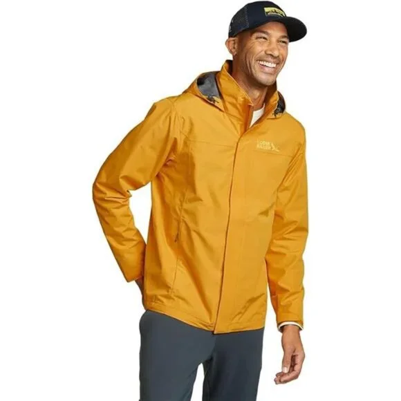 Men's Packable Waterproof Rainfoil Rain Jacket